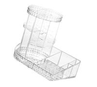 PACKOVE 1 Pieza Caja De Almacenamiento De Cosméticos Contenedor De Maquillaje Contenedor Organizador De Cosméticos Organizador De Cosméticos Giratorio Moldeo Por Inyección