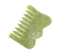 PACKOVE 1 Pieza Peine de Masaje de Jade y Cuerpo Peine Antiestático y Práctico de Estrés Herramienta de Masaje Relajar Cuello Espalda y Pies y Cómodo