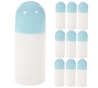 PACKOVE 10 Piezas botella de linimento de esponja travel bottles Botella de plástico botellas de linimento vacías botellas de líquido trapeadores esponjas botellas de linimento de esponja