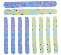 PACKOVE 10 Piezas Tiras pulido archivos uñas pulidor uñas uña del dedo del pie clavo lima manicura limas uñas multiusos limas uñas multifuncionales Color Aleatorio