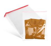 PACKOVE 100 piezas Bolsas Transparentes Autoadhesivas de Opp Self Sealing Bags para Embalaje de Ropa y Envíos Resistente y