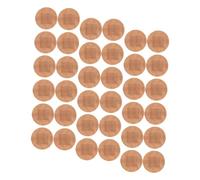 PACKOVE 100 Piezas Vendaje Cuidado Por Los Convalecientes Apósitos Para Heridas Almohadillas Tiras De Cierre De Piel Para La Piel Mancha Vendas Redondas Tejido Elástico Brown