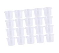 PACKOVE 1000piezas Taza De Color Unidades Vasos Desechables Para Pigmentos De Tatuaje Uso Doméstico Salones De Belleza