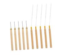 PACKOVE 10piezas Agujas De Crochet Para Trenzas y Gancho De Crochet Diseño Ligero y Portátil