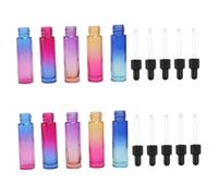 PACKOVE 10piezas Botellas De Reutilizables Para Aceites Cuentagotas Botellas De Cosméticos Para Aromaterapia y Manualidades