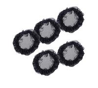 PACKOVE 10piezas Conjunto De Redecillas Invisible Para Tocado De Ballet Redecillas Cabello Cubre Moños Bordado De Flores Para Danza De Ballet