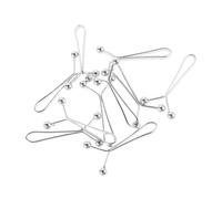PACKOVE 10piezas Hebillas Para Hijabs Clips Ajustables Para Bufandas y Chalecos Anillos De Cierre Para Escenarios Exteriores Fijación Segura y Práctica Para Mujeres