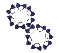 PACKOVE 12 Piezas Stretchy Elastic Ponytail Holders With Charming Bowknot For School Uniforms And Parties