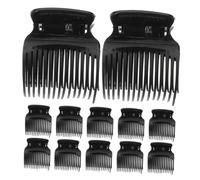 PACKOVE 12 Pinzas para Rulos de Pelo de Abs Diseño de Protección Térmica y Aislamiento, Ideales para Peinar el Cabello en Mujeres y Niñas en Estilismo DIY
