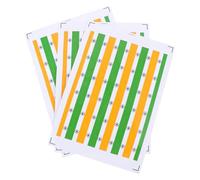 PACKOVE 126piezas Pegatina Cara Bandera India Pegatinas De Tatuajes Copa De De Fútbol Calcomanías De Tatuajes Corporales De De Copas De Fútbol Eventos Deportivos y Fiestas