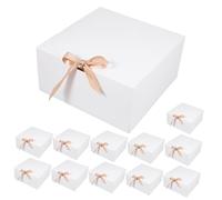 PACKOVE 12piezas Caja De Clamshell Tapa Para Propuestas De Novias Embalaje Elegante Cartón Para Cumpleaños y Celebraciones