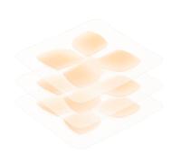 PACKOVE 12piezas Parches Invisibles Para De Orejas Silicona Para Entrenamiento y Corrección Facial Forma v