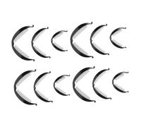 PACKOVE 12piezas Pinzas Cabello Tipo Banana Pinzas para Coletas Grande Mediano y Pequeño Accesorios para Peineta para Mujeres Cabello Rizado