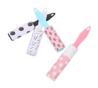 PACKOVE 12piezas Rodillos Quitapelusas Adhesivo Mini Para Viaje Herramienta Para Quitar Pelos De Mascotas Ropa Alfombras y Muebles