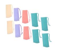 PACKOVE 16piezas Bolsa De Malla Para Jabón Barra Funda Para Almacenamiento De Jabones Para Baño y Ducha Soporte De Jabón