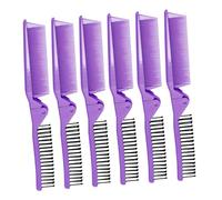 PACKOVE 1bolsa Peine Plegable Cabello Doble Cabezal Abs Antiestático Resistente Altas Temperaturas