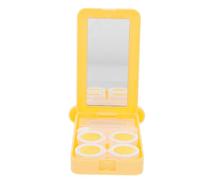 PACKOVE 1juego Organizador De Lentes De Portátil Estuche De Caja De Almacenamiento Diseño De y Ventosa para y