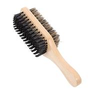 PACKOVE 1pieza Cepillo De Doble Cara Mango De Cepillo De De Para Cuidado De Barbas y Cabello Herramienta De Para Barberías y Personal