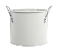 PACKOVE 1pieza Organizador de Cubiertos con Compartimentos Cubitera Cilíndrica de Color Claro para Cocina Bote para Utensilios de Material Seguro y Ecológico Diseño Extraíble y Ahorro