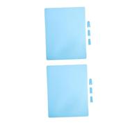 PACKOVE 2 Juegos De De Dedos Antideslizantes Para El Pulgar Fundas Para De Dedos De Silicona Dedal De Gel De Sílice Color Azul