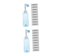 PACKOVE 2 Juegos Nasal Doméstico Lavadora Nasal Creativa Irrigador Nasal Duradero Limpiador De Nariz Casero Práctico Irrigador Nasal Nasal Gel De Sílice Sky-blue