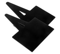 PACKOVE 2 Letreros de Precio de Participación y Señal Escribible Acrílicos Reutilizables Etiquetas Removibles para Organización en Supermercado y Despensa