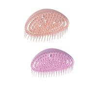 PACKOVE 2 Peines De Masaje Para Cabello Liso Peine De Masaje Peine Para Peinar Desenredar Secador De Cabello Cepillo Antiestático Masajeador De Cuero Cabelludo Con Palma Cepillo