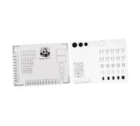 PACKOVE 2 Piezas Almohadilla de Manicura de Silicona Estera Práctica para de Uñas Accesorios de Manicura para Personal y Profesional y Portátil para Superficies