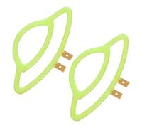 PACKOVE 2 Piezas Bombilla de Nave Espacial Filamento, Adorno LED Cute | Plástico, Instalación Fácil y Reparación Diy, Adecuado para Cuartos Infantiles, Fiestas y Vacaciones