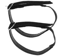 PACKOVE 2 Piezas Correa Ajustable de Banda de Talón para Tacones Altos de Mujer, Banda Invisible de Pu y Algodón para Uso Diario, Protege Zapatos y Evita Caigan