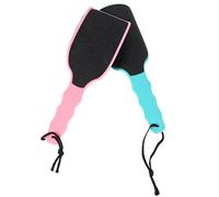 PACKOVE 2 Piezas depurador de pies de doble cara papel de lija eliminar echado a un lado peleón archivo spa lima de pie removedor exfoliante de pies lima de pies para piel muerta páginas