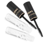 PACKOVE 2 Piezas Gel Fijador De Cejas Transparente Líquido Para Cejas Con Efecto Natural y Fijación Duradera Incoloro Para Maquillaje Diario