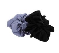 PACKOVE 2 Piezas Grandes Scrunchies de Tela para Mujer Elásticos Oversize para Coleta Ballet Bandas Suaves Protectoras para Cabello Grueso y Peinados Diarios