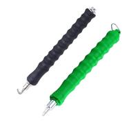 PACKOVE 2 Piezas Herramienta para Atar Varillas de Refuerzo, Herramienta para Torcer Alambre, Acero y Plástico, Mango de Goma, Reduce la Fatiga, Agarre Cómodo,