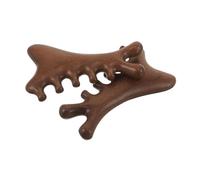 PACKOVE 2 Piezas Peine de Masaje de Madera Natural de Sándalo Dientes Anchos para Masaje Suave del Cabelludo Cepillo Guasha para Raspar Cabeza Cuello Manos y Piernas Compatible Tipo de