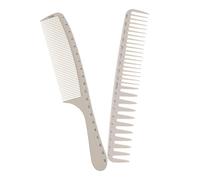 PACKOVE 2 Piezas Peine Para Cortar El Pelo De Dientes Finos Peine Medidor Para Barberos De Barbero Para Uso Salón y Hogar Peinar y Forma Al Cabello