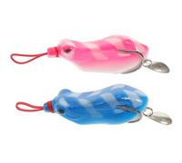 PACKOVE 2 Piezas Señuelo para Peces de Color, Carnada Artificial, Abs E | 3d Simulación de Nado, Reutilizable, Almacenamiento Cómodo, Cebo Color Aleatorio