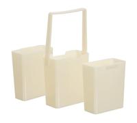 PACKOVE 2 Piezas Taza para Lavar Pinceles de Acuarela Cubo de Limpieza Asa, Plástico Abs, Desmontable, Ligero, para Artistas y Clases de Arte, Limpieza Doméstica