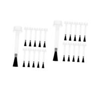 PACKOVE 2 Series Cepillo Para Esmalte De Uñas Ultravioleta Consejos Polaco Pincel Clavo Manicura Cepillo De Botella De Esmalte De Uñas De Gel Transparente El Plastico 20 Piezas*2