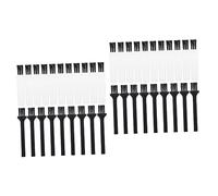 PACKOVE 2 Series Cepillos De Limpieza De Maquinilla De Afeitar De Cepillo De Plástico Multifuncional Para Recortadoras Para Eliminar Polvo Y Suciedad Reducidos Compatible Con 30 Piezas*2