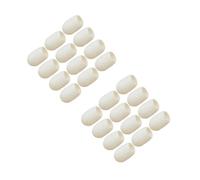 PACKOVE 2 Series De Seda Etiqueta Fregar Herramientas Para El Cuidado De La Piel Depurador De Piel Blanco 30 Piezas*2