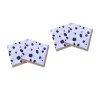 PACKOVE 2 series Servilletas Con Estampado De Vacas Decoración Para Fiestas De Animales Fiestas De Cumpleaños Lindas Servilletas Para El Almuerzo Estampadas Con 40 hojas*2