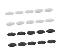 PACKOVE 20 Discos Abrasivos Redondos para Electrónica de Pies 4X4 CM Que Eliminan Capa Muerta sin Dañar para Cuidado y Pedicura Profesional