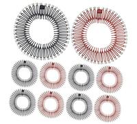 PACKOVE 20 Piezas Diademas Circulares Elásticas para Mujeres Peines de Comba Flexibles Accesorios de Cabello Cómodos y Prácticos para para Lavar la Cara y Ducharse