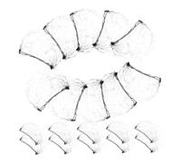 PACKOVE 20 piezas Invisible para Cabello con Malla Elástica Redes para Moños y Pelucas Soporte Confiable para Danza Ballet Servicio de Alimentos y Profesional