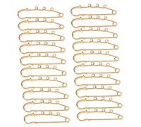 PACKOVE 20 Piezas Pins de Seguridad Elegantes para Ropa con Diseño Fiable y Acabado Electrodeado Broche para Fijar Bufandas Jerséis y Ajustar Cintura Pantalones y Faldas Accesorio Versátil