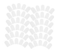 PACKOVE 200 Protectores Para Dedos Toallitas Secas Para Limpieza De Dientes De Gato Protector De Pulgar Toallitas Blancas Para Limpieza De Dientes De Perro