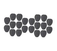 PACKOVE 20pares of Adhesive Non- Shoe Sole Protectors for High Heels and Wear-resistant Pads Dots