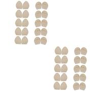 PACKOVE 20pares of Adjustable Forefoot Cushion Pads for Shoes Inserts to Reduce and Improve Stability Sneakers and High Heels Comfortable Design