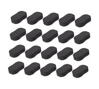 PACKOVE 20piezas Cepillo De Esponja Cabello Esponjas Faciales Para Cortar El Pelo Cepillo Facial Para Peluquería Para Barrer El Escote Pelo